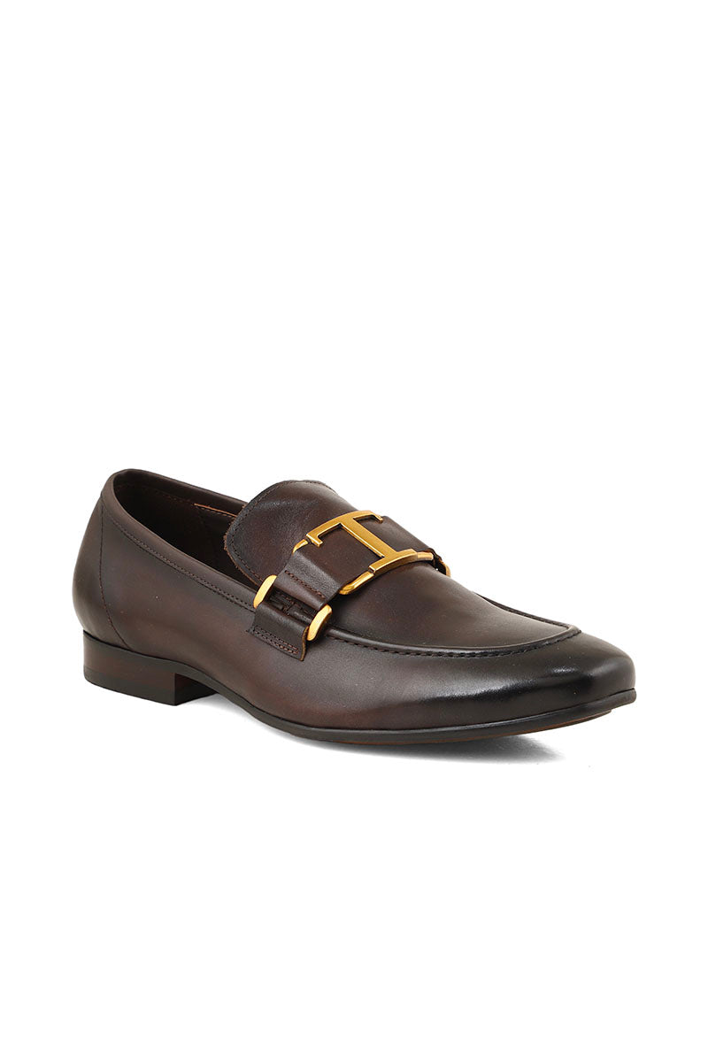 Men Formal Loafers M38086-Coffee