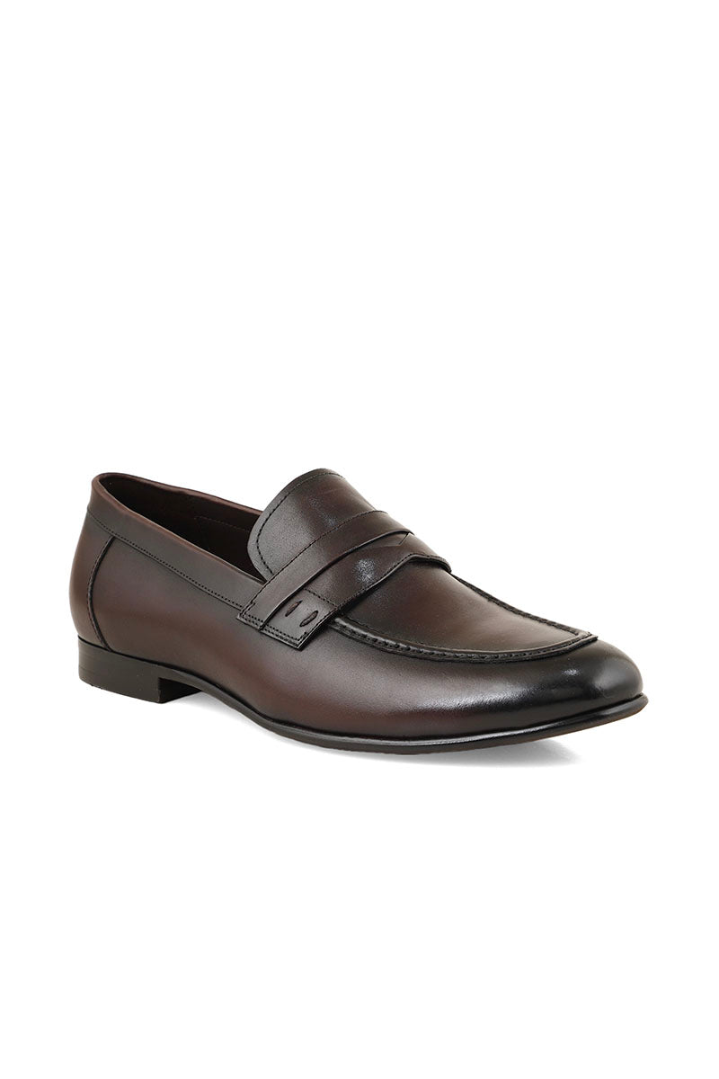 Men Formal Loafers M38088-Coffee