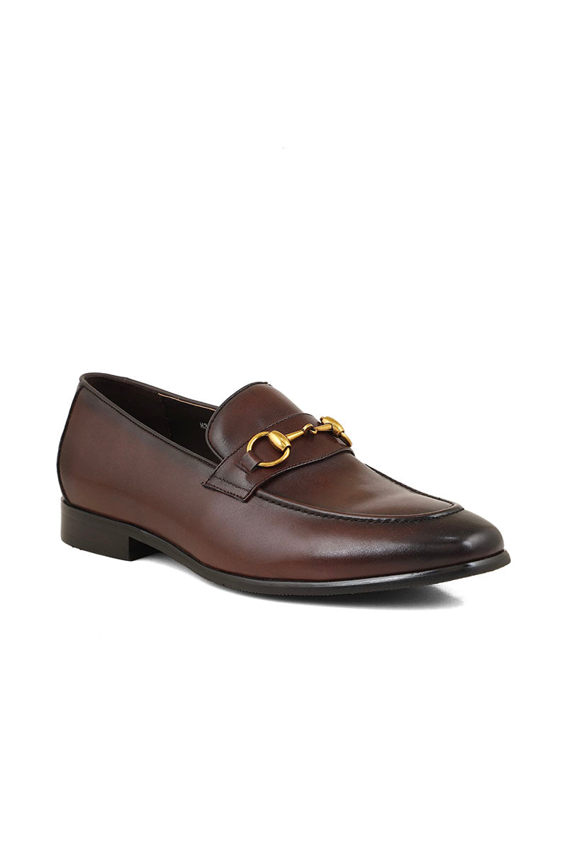 Men Formal Loafers M38091-Coffee