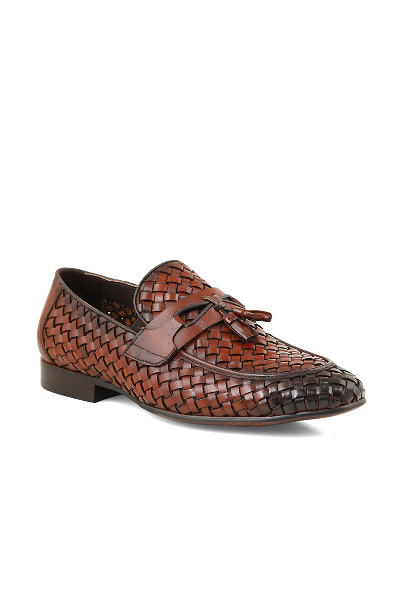 Men Formal Loafers M38094-Coffee