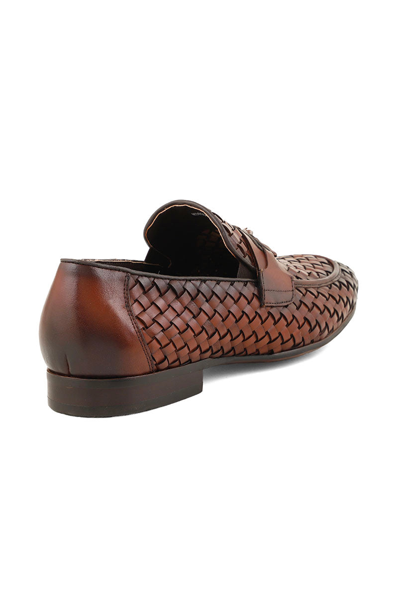 Men Formal Loafers M38094-Coffee