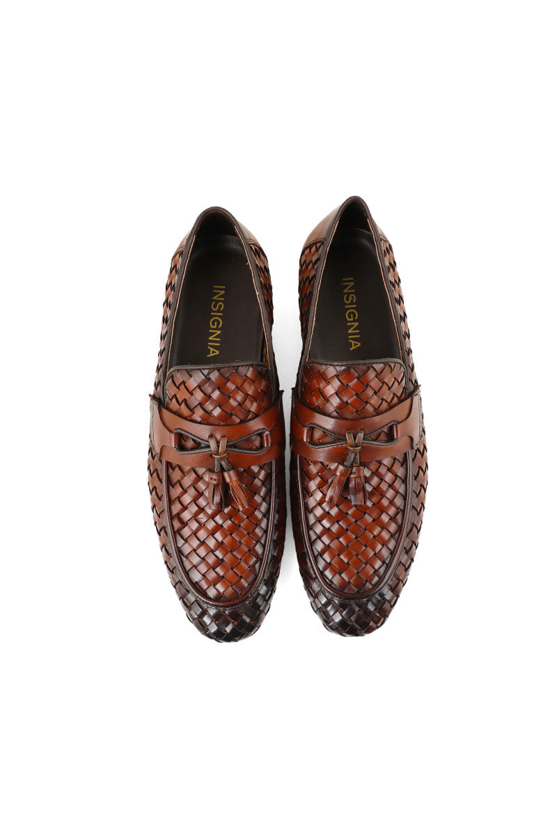 Men Formal Loafers M38094-Coffee