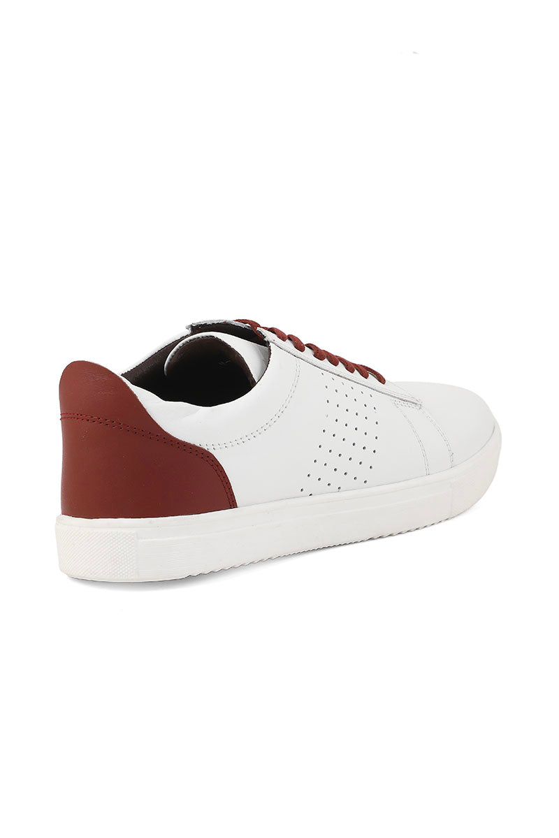 Buy Louis Philippe Sport Men Colourblocked Leather Everyday Sneakers With  Brand Logo Detail - Casual Shoes for Men 25408836 | Myntra