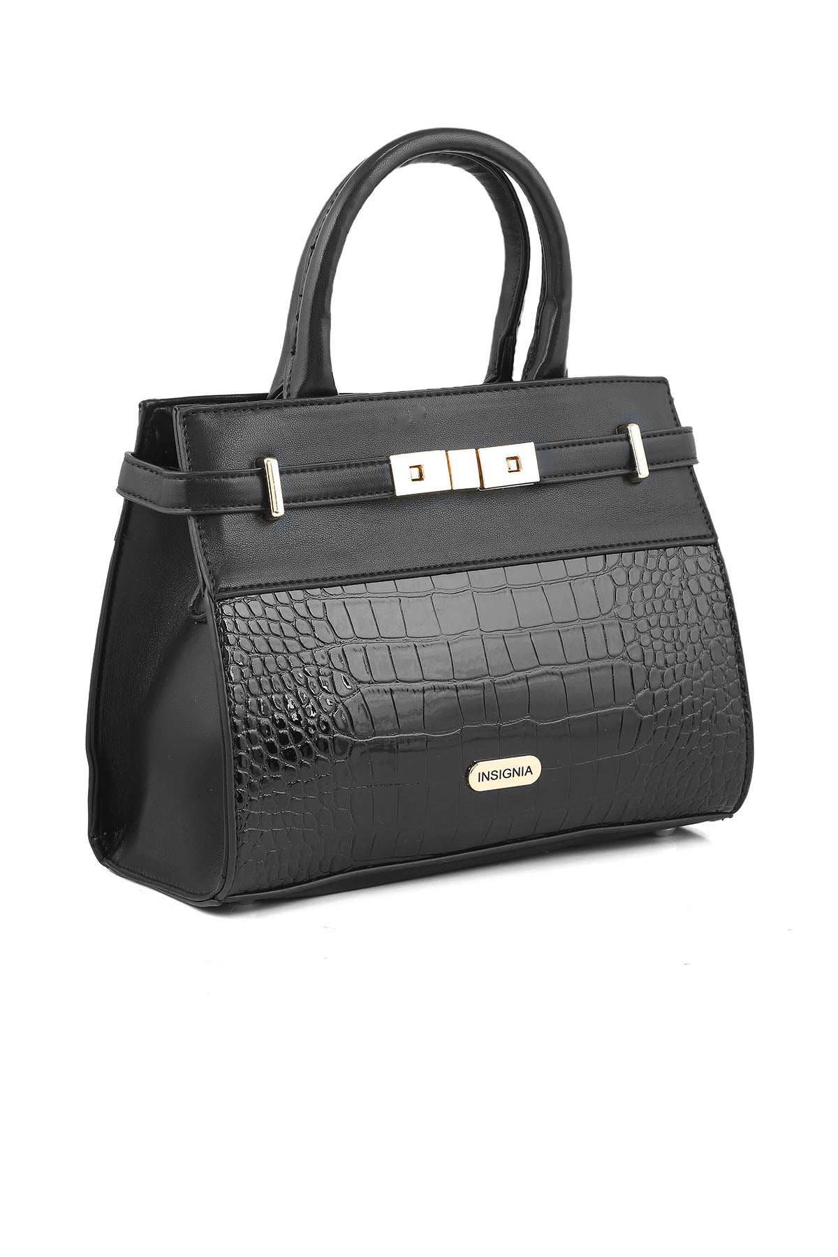 Formal Tote Hand Bags B15069-Black
